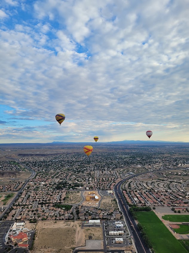 Hot Air Balloon Ride in Albuquerque New Mexico