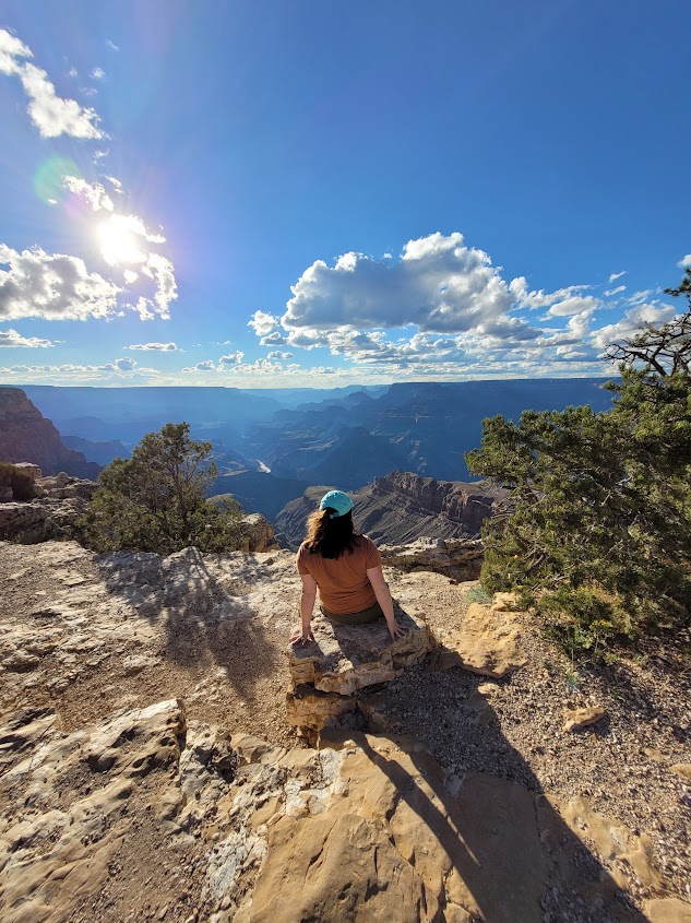 Sun Setting Over The Grand Canyon